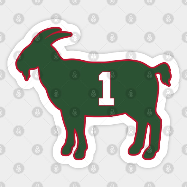 Oscar Robertson Milwaukee Goat Qiangy Sticker by qiangdade